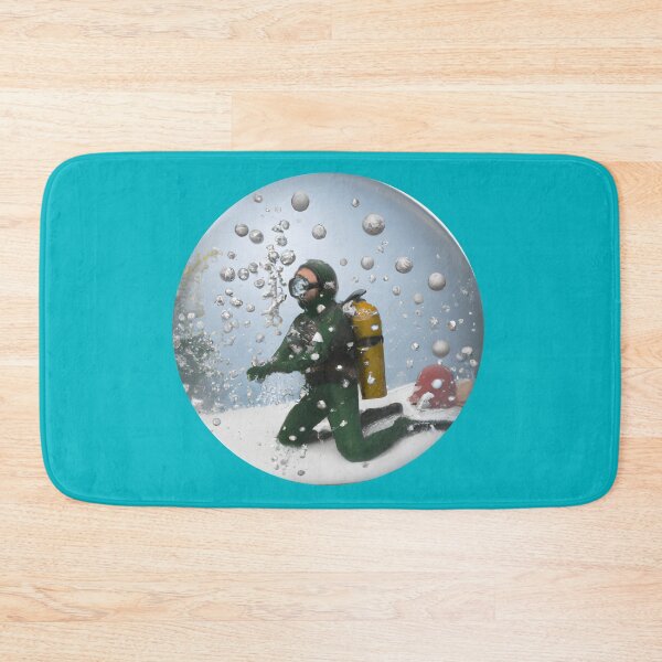 Item preview, A scuba diver in a snow globe designed and sold by Vividy.