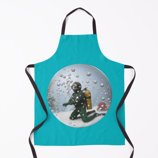 Item preview, A scuba diver in a snow globe designed and sold by Vividy.