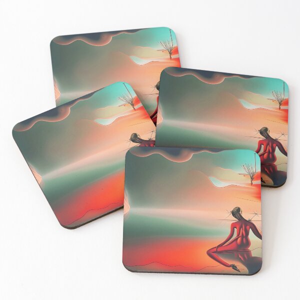 Item preview, 'Woman Bathing" Abstract Art Painting Digital Art designed and sold by Gogmagosh.