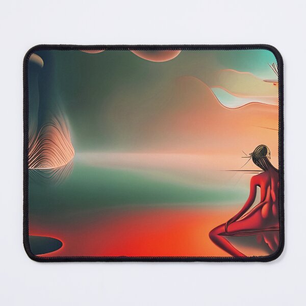 Item preview, 'Woman Bathing" Abstract Art Painting Digital Art designed and sold by Gogmagosh.