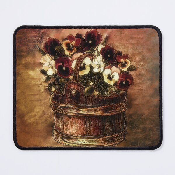 Item preview, Bucket Full Of Pansies designed and sold by James DeFazio.