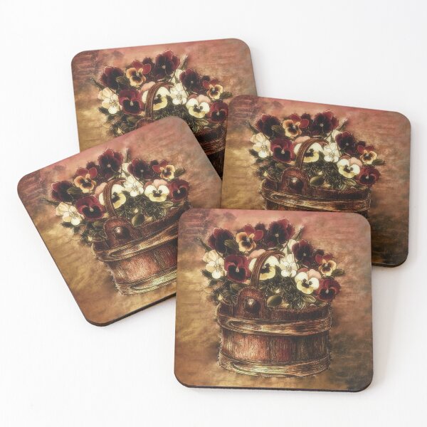 Item preview, Bucket Full Of Pansies designed and sold by James DeFazio.