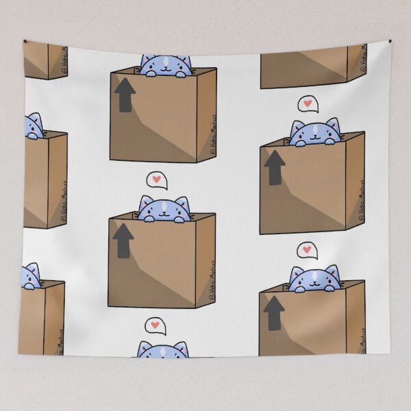 Item preview, Devious Box Cat designed and sold by NekoMochiXD.