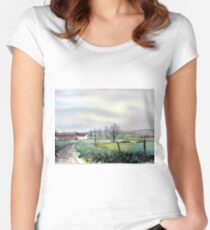 On the Road to Grassmoor Women's Fitted Scoop T-Shirt