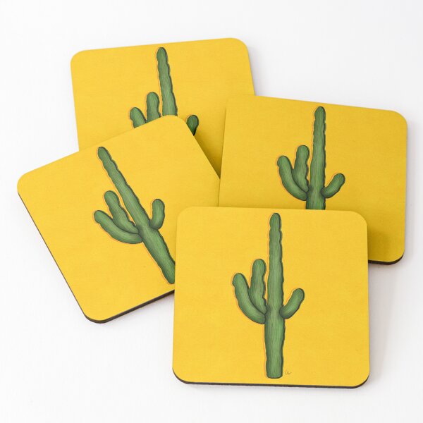 Item preview, The Solo Saguaro in Yellow Skies designed and sold by christabelco.