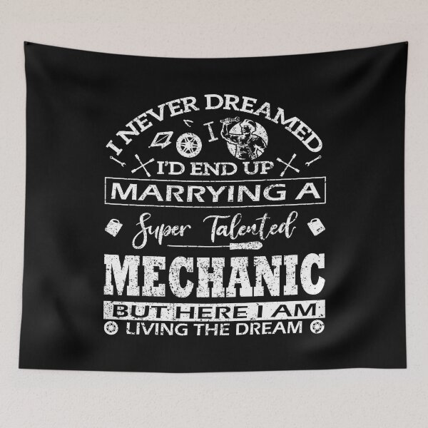 Item preview, Marying a super talented Mechanic designed and sold by Deco-Design.