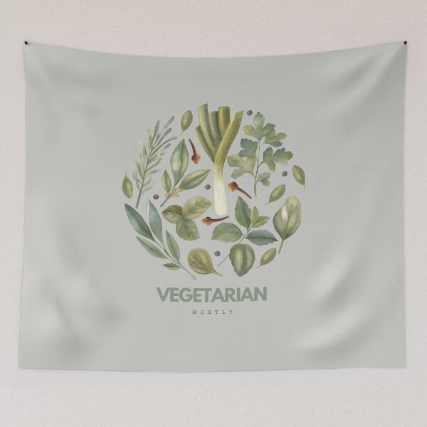 Item preview, mayormente vegetariano designed and sold by Dewlangrial.