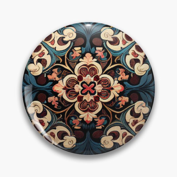 Artikelvorschau, Baroque Classic Organic Asian Pattern Digital Painting entworfen und verkauft von CodeAndColors.