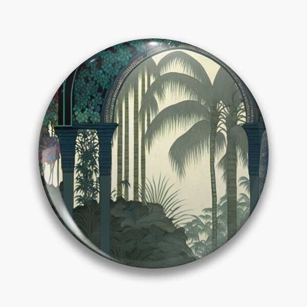 Item preview, Tropical Jungle Art Nouveau wall-design Series designed and sold by SenkiAlphonse.