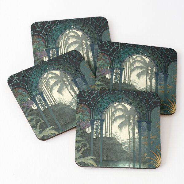 Item preview, Tropical Jungle Art Nouveau wall-design Series designed and sold by SenkiAlphonse.