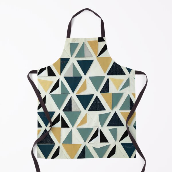 Aperçu de l'œuvre Futuristic Elegant Muted Triangular Minimalist Pattern Digital Painting créée et vendue par CodeAndColors.