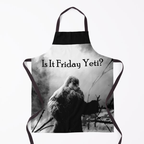 Item preview, Yeti Art Is It Friday Yeti? designed and sold by ohwhaleeatcake.