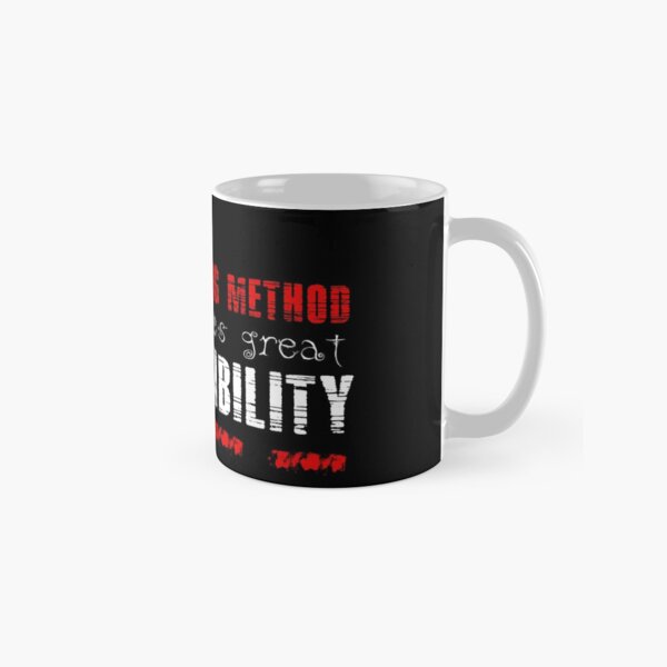With great Keysi Fighting Method comes great responsibility Classic Mug
