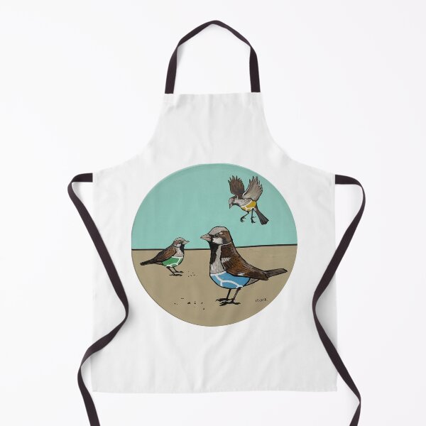 Item preview, Sparrows Wearing Over Priced Vintage Y Fronts designed and sold by David Irvine.