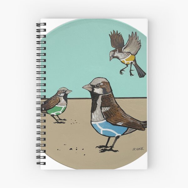 Item preview, Sparrows Wearing Over Priced Vintage Y Fronts designed and sold by David Irvine.