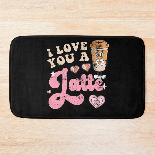 Item preview, Groovy I Love You A Latte Coffee Lovers Valentines Day designed and sold by iliasjeff.