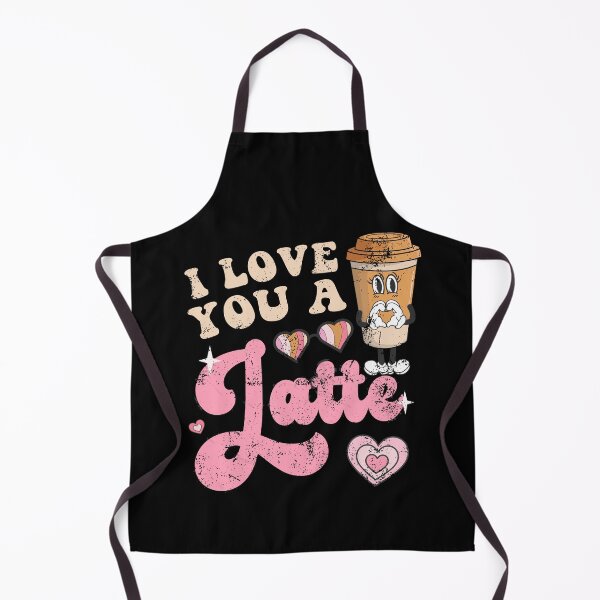 Item preview, Groovy I Love You A Latte Coffee Lovers Valentines Day designed and sold by iliasjeff.