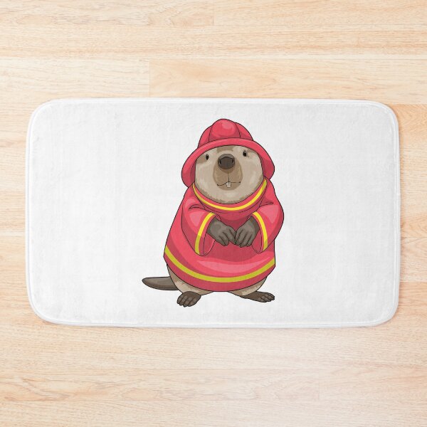 Item preview, Beaver Firefighter Fire helmet Fire department designed and sold by Snabdesign84.