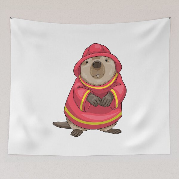 Item preview, Beaver Firefighter Fire department designed and sold by Snabdesign84.