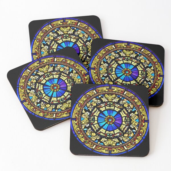 Item preview,  Catedral church stained glass window sticker designed and sold by SJG-digital.