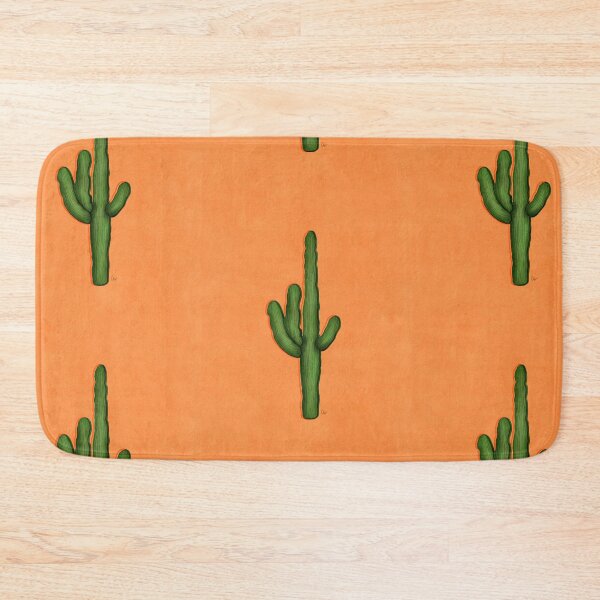 Item preview, The Solo Saguaro in Orange Skies designed and sold by christabelco.