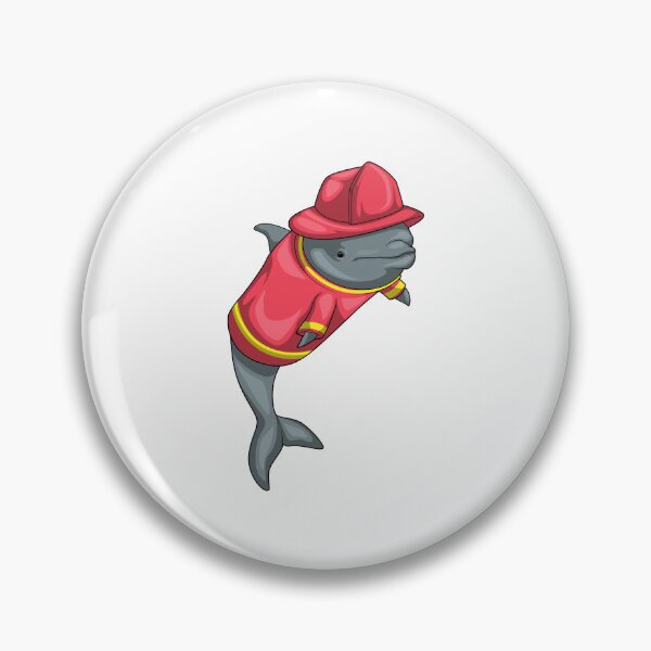 Item preview, Dolphin Firefighter Fire helmet Fire department designed and sold by Snabdesign84.