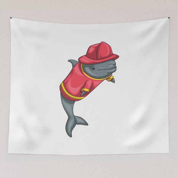 Item preview, Dolphin Firefighter Fire department designed and sold by Snabdesign84.