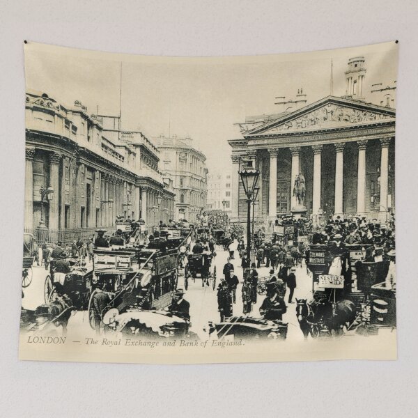 Item preview, 1900 London Royal Exchange and Bank of England designed and sold by aapshop.