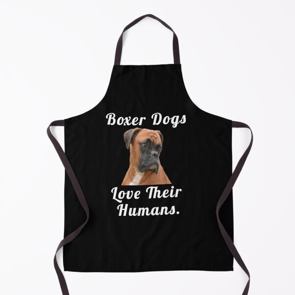 Item preview, Boxer Dog With Saying Boxer Dogs Love Their Humans designed and sold by fantasticdesign.