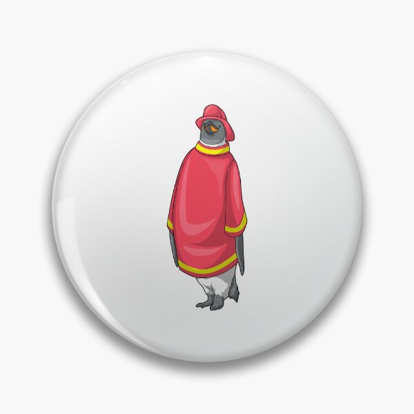 Item preview, Penguin Firefighter Fire helmet Fire department designed and sold by Snabdesign84.