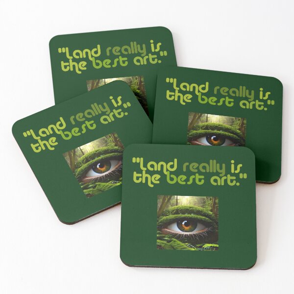 Item preview, Land really is the best art. designed and sold by La Loca.