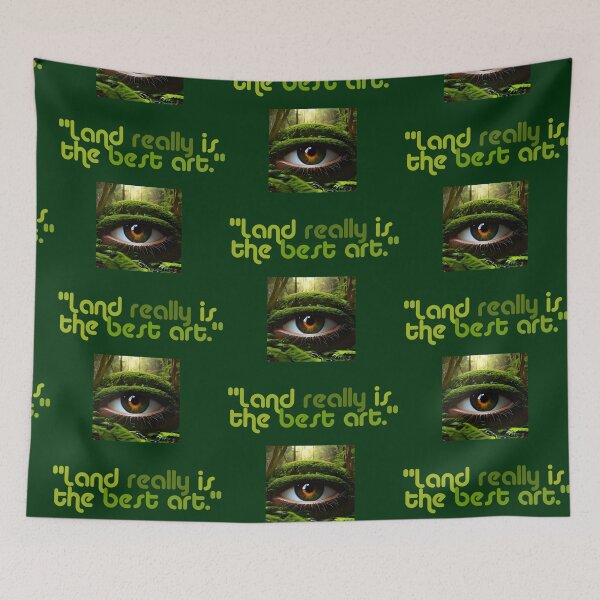 Item preview, Land really is the best art. designed and sold by La Loca.