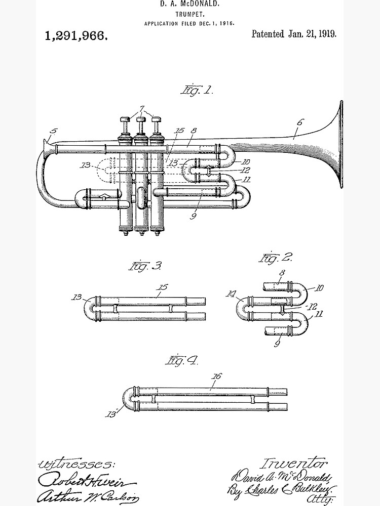 Trumpet Parts Diagram 