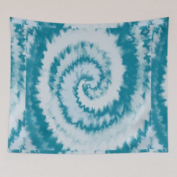 Item preview, Colorful Swirl in Blue & White Color Shade Pattern 77 designed and sold by Manal-Patterns.