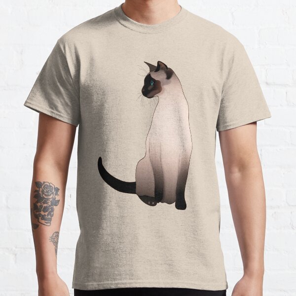 Siamese best sale cat shirt