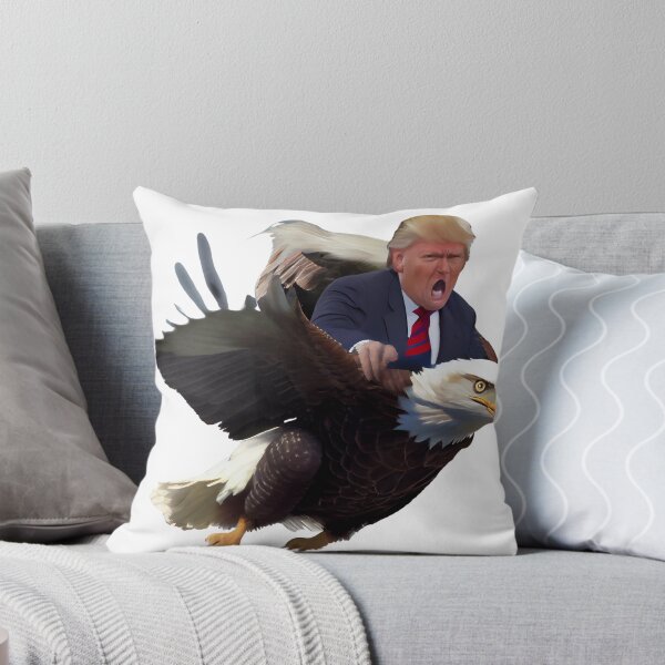 Item preview, Eagle-Riding Trump: A Political Satire designed and sold by UniqueDesignsC.