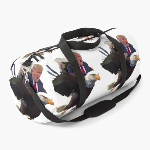 Item preview, Eagle-Riding Trump: A Political Satire designed and sold by UniqueDesignsC.