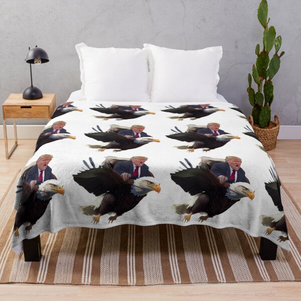 Item preview, Eagle-Riding Trump: A Political Satire designed and sold by UniqueDesignsC.