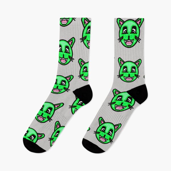 Item preview, Gato raro - Gatito verde macho designed and sold by ArtsoftheHeart.