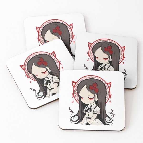 Item preview, Cute Shy Girl Gothic designed and sold by PosterManiaRo.