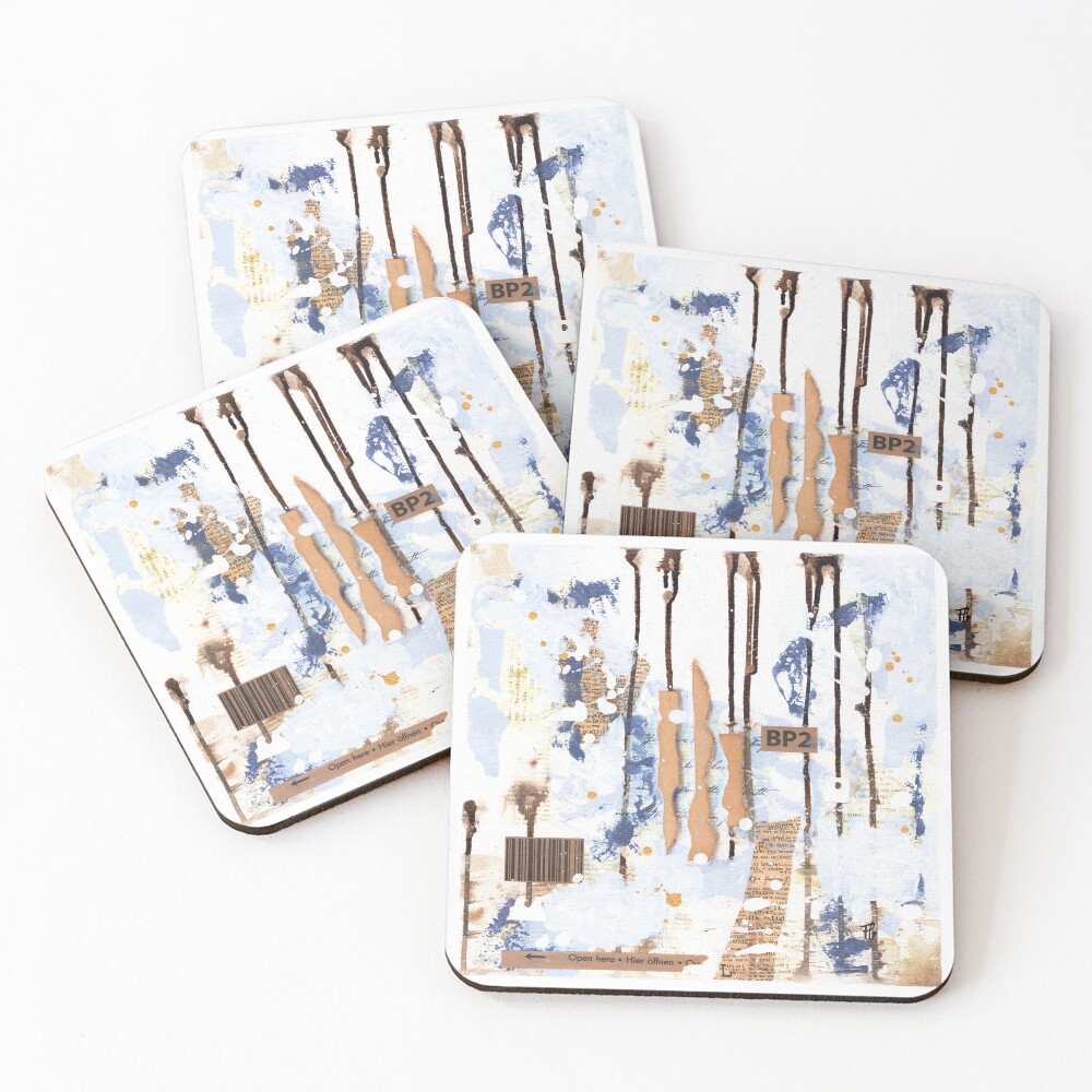 Item preview, Coasters (Set of 4) designed and sold by FloLaporte-ART.
