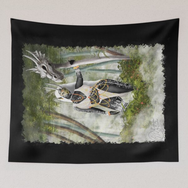 Item preview, Umbelli, Shadow Warrior of Saltu.  designed and sold by Gillian Mazzara.
