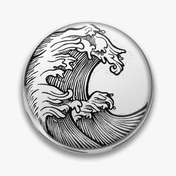 Item preview, The big black wave designed and sold by UNIX-G.