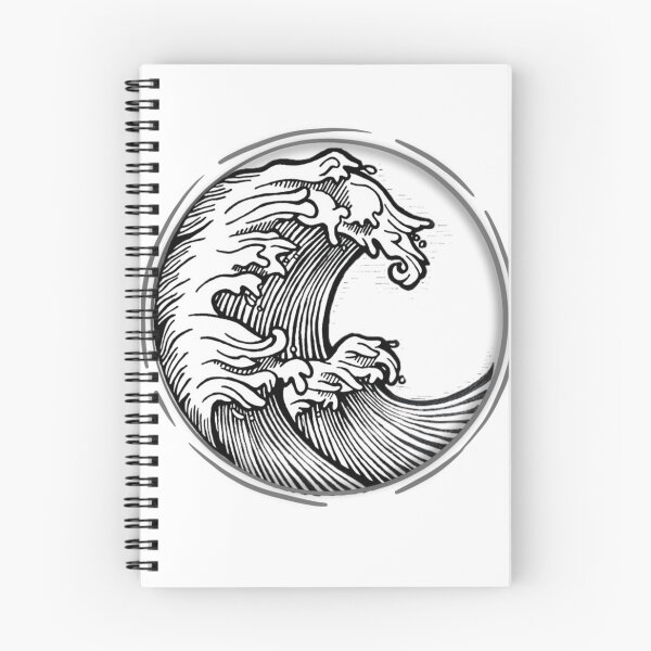 Item preview, The big black wave designed and sold by UNIX-G.