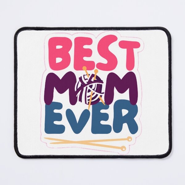 Item preview, Best knitting mom ever❤️, gifts for mommies. designed and sold by Shresart ✨.