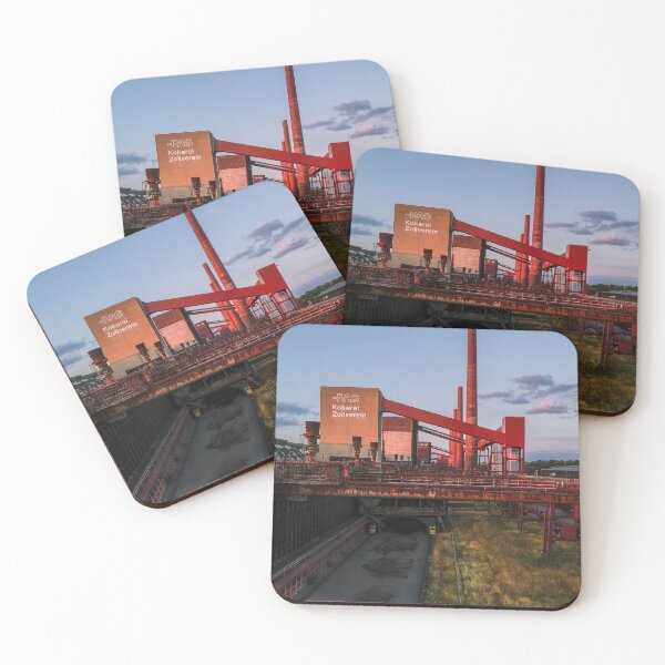 Item preview, Zollverein coking plant in the evening hours designed and sold by kohlenjunge.