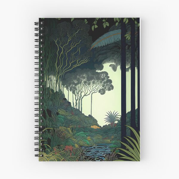 Item preview, Tropical Jungle Art Nouveau wall-design Series designed and sold by SenkiAlphonse.