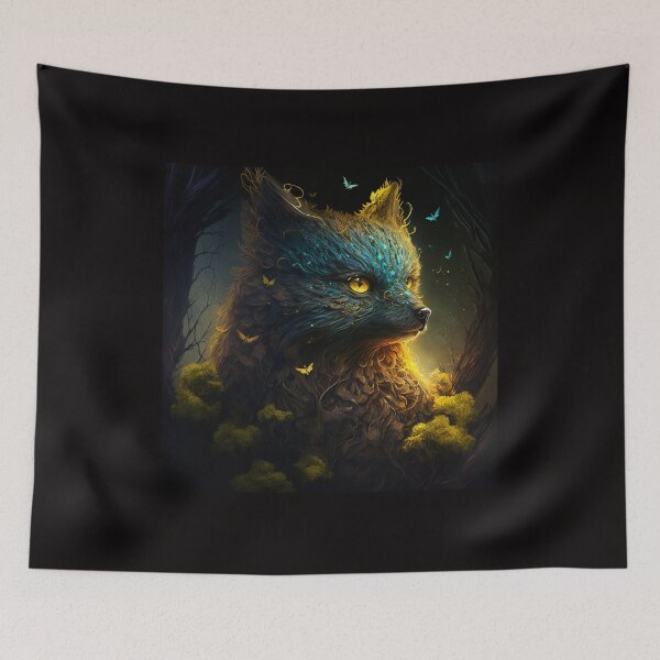 Item preview, Fox god of the forest designed and sold by Jujulagrande.