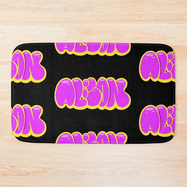 Item preview, Pink Alison Name Tag designed and sold by ArtByNabes.