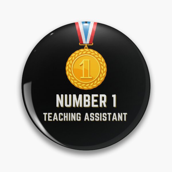 Item preview, Number 1 Teaching Assistant  designed and sold by Imemewell.